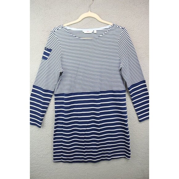 Vineyard Vines Striped Long Sleeve Dress-Size Small-Preppy - Picture 1 of 10